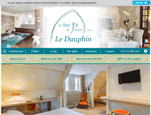 Tablet Screenshot of le-dauphin-normandie.com